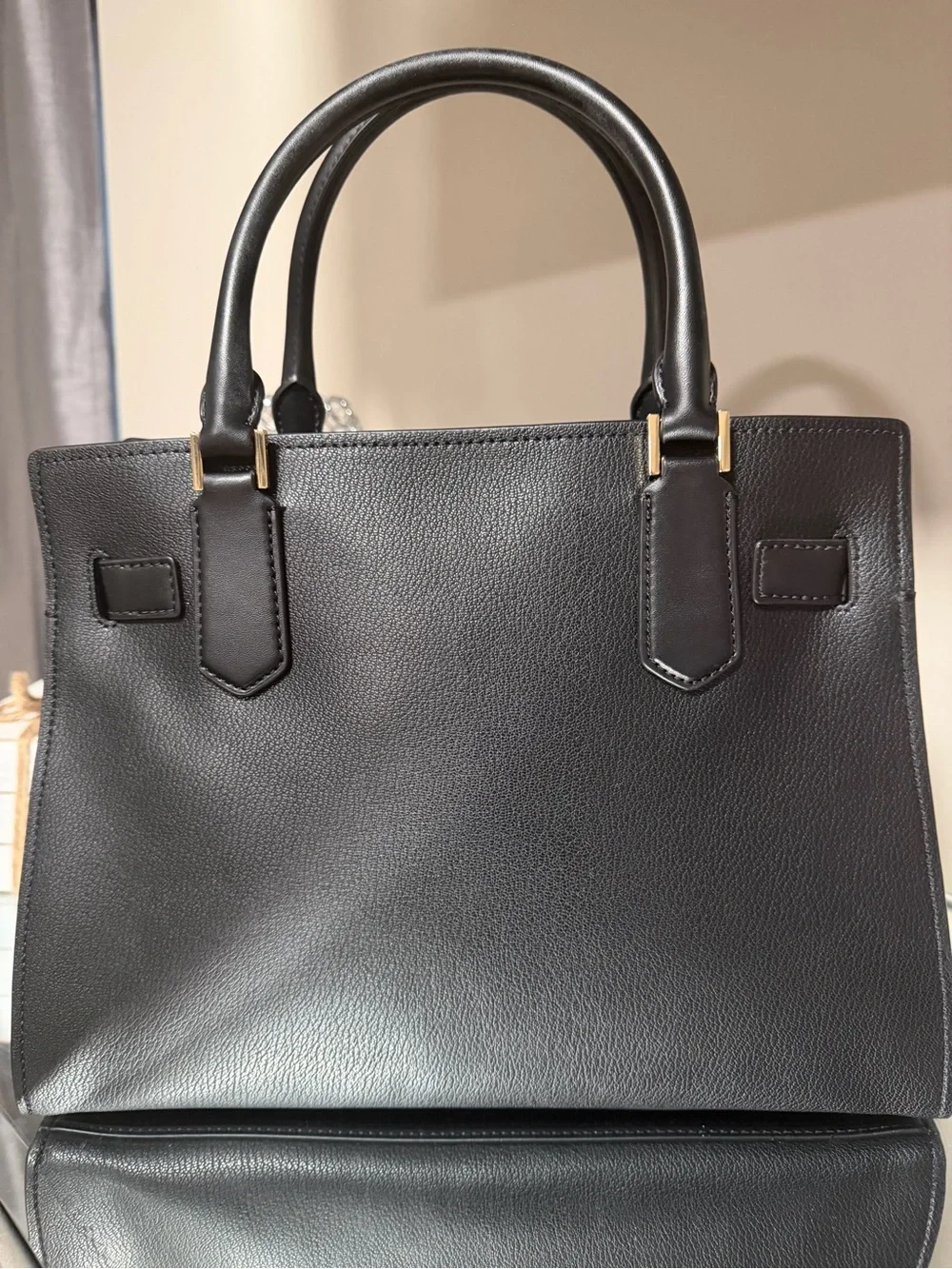 Michael Kors Hamilton Medium Leather Satchel